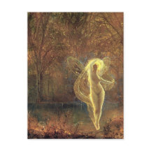 Atkinson Grimshaw Autumn CC0595 Fairy Postcard