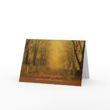 Atkinson Grimshaw Evening glow CC0868 Birthday