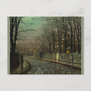 Atkinson Grimshaw Tryst CC0611 vykort