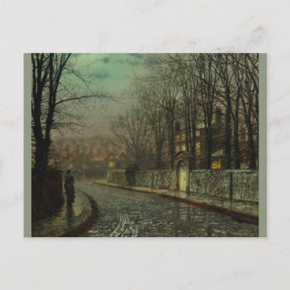 Atkinson Grimshaw Tryst CC0611 vykort