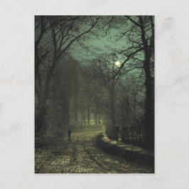 Atkinson Grimshaw Yorkshire Lane CC0622 Postcard Vykort