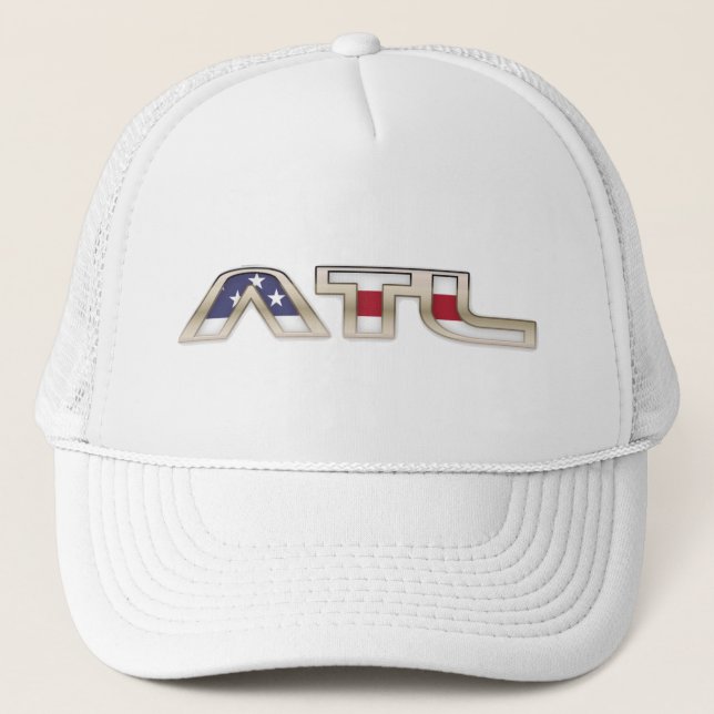 ATL American flagga - hat Keps (Framsida)