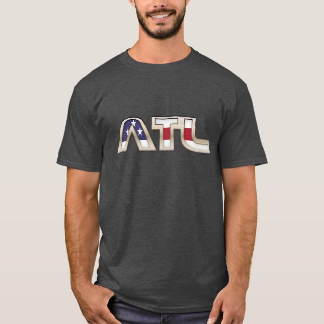 ATL American flagga Tröja (Framsida)