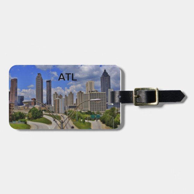 ATL-bagageetikett Bagagebricka (Horisontell Framsida)