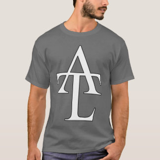 ATL-grå färgutslagsplats Tee Shirt