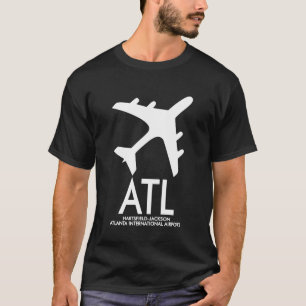 ATL HARTSFIELD-JACKSON ATLANTA FLYGPLATS T SHIRT
