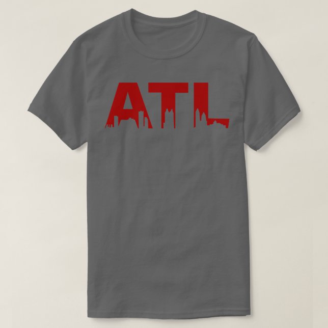 ATL Red T Shirt (Design framsida)