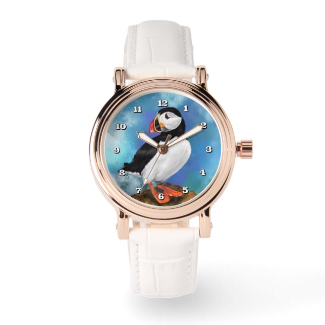 Atlancic Puffin Watch Armbandsur (Framsida)