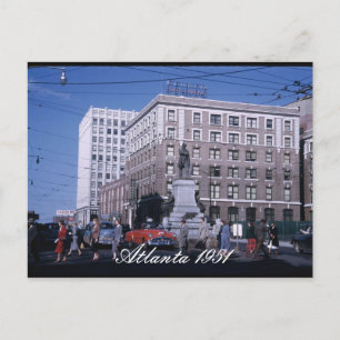 Atlanta 1951 vykort