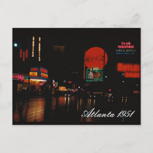 Atlanta 1951 vykort