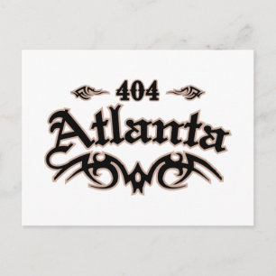 Atlanta 404 vykort