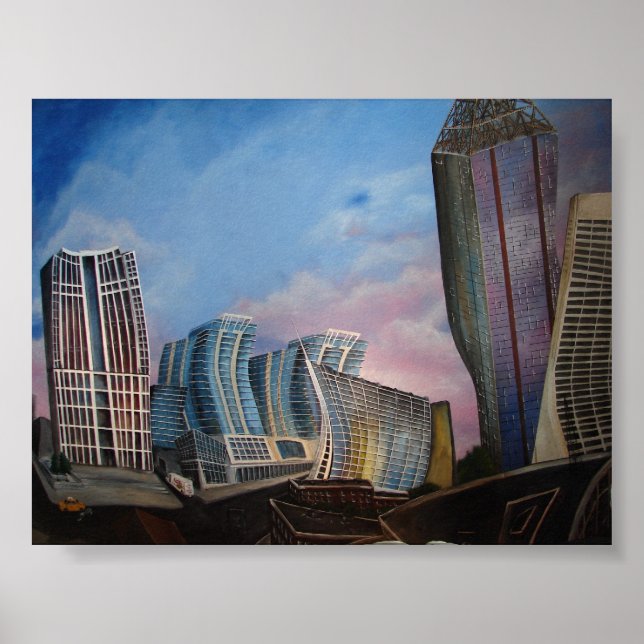 Atlanta - A - Skew Poster (Framsidan)