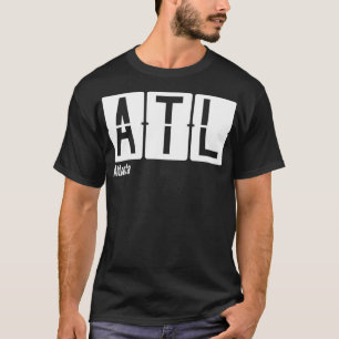 Atlanta ATL flygplatskod T Shirt