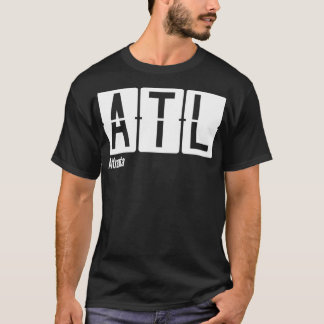 Atlanta ATL flygplatskod T Shirt