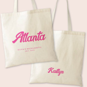 Atlanta Bachelorette Party Personlig Tote Tygkasse