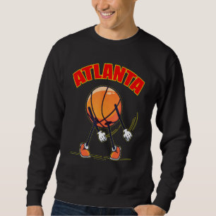 Atlanta Basketball - B-Boll City Georgia State Dab Lång Ärmad Tröja