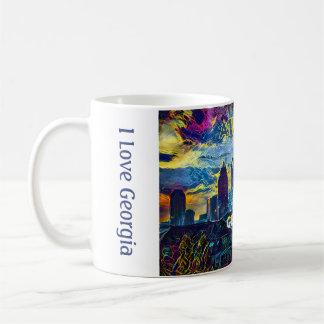Atlanta, Besök Georgia Kaffemugg
