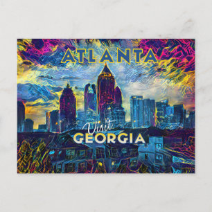 Atlanta, besök Georgien... Vykort