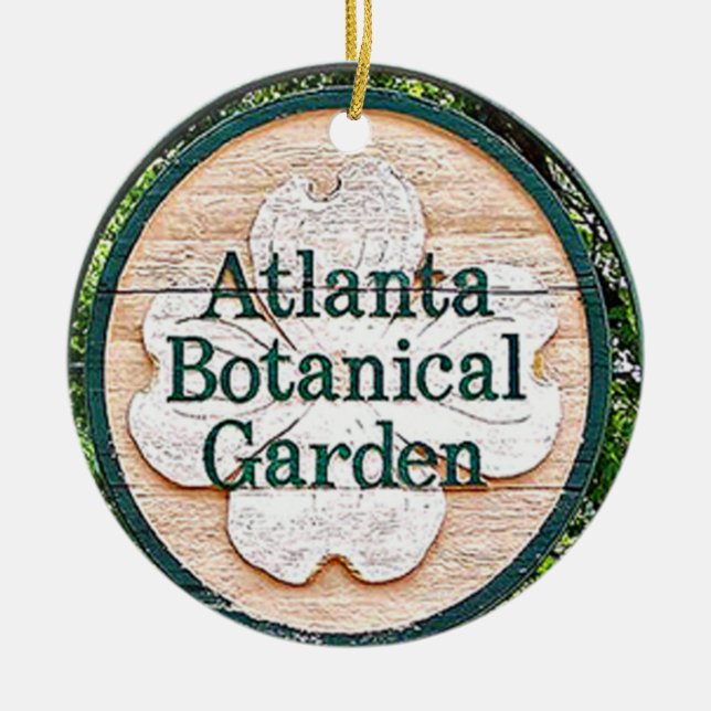 Atlanta Botanical Garden jul Ornament (Framsidan)
