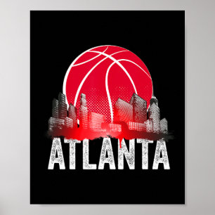 Atlanta Bysketbyll B-byll City Georgia Fläkt Pride Poster