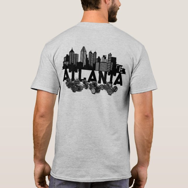 Atlanta Chapter - Atlanta Siluett T Shirt (Baksida)