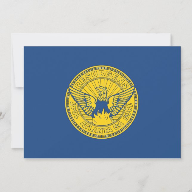 Atlanta City flagga (Framsida)