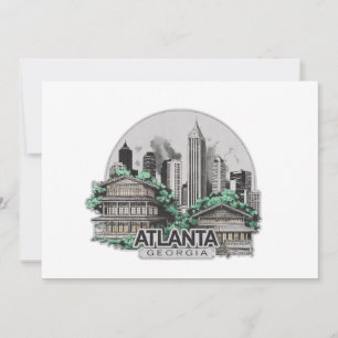 Atlanta City Georgia USA Inbjudningar