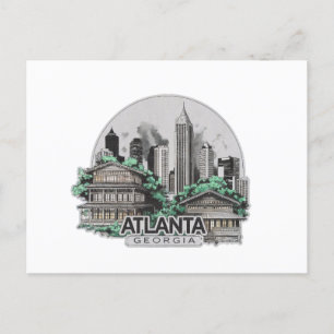 Atlanta City Georgia USA Vykort
