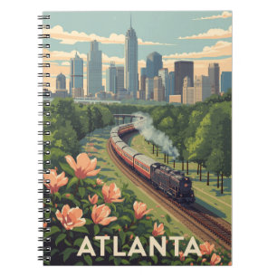 Atlanta Cityscape Anteckningsbok