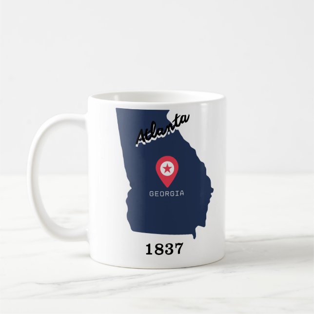 Atlanta coffee mug  kaffemugg (Vänster)
