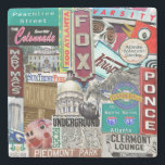Atlanta Collage Underlägg, Retro Atlanta, Atlanta Stenunderlägg<br><div class="desc">Atlanta Collage Underlägg,  Atlanta Underlägg,  Atlanta Gifts,  Atlanta Landmarks,  Atlanta Ornament,  Atlanta jul Ornament,  anpassningsbar underlägg by hazel,  underlägg by hazel,  Atlanta Art,  julprydnad.</div>