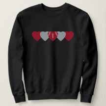 Atlanta Falcons Heart Football Mörk