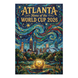 Atlanta Football Art 2026 Stadionsdesign för stade Fototryck