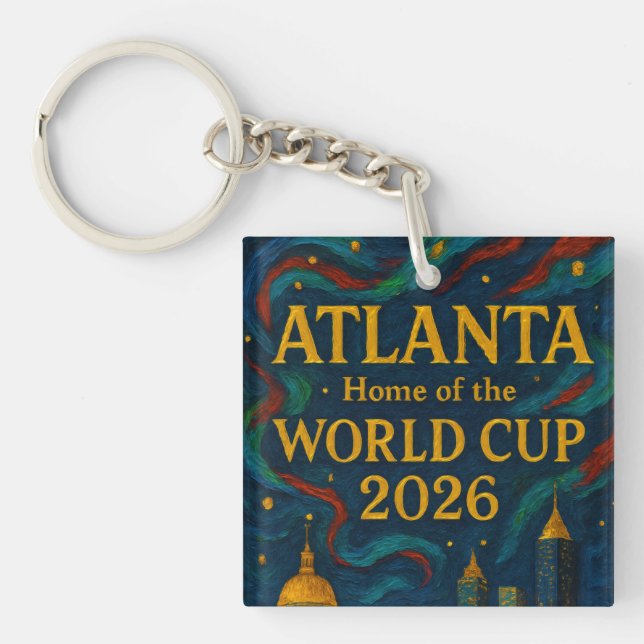 Atlanta Football Elegant Konstverk 2026 (Framsidan)