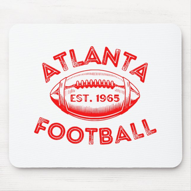 Atlanta Football Vintage Stil Musmatta (Framsidan)