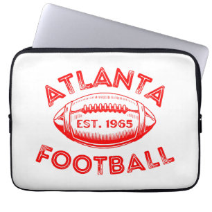 Atlanta Fotboll Vintage Stil Laptop Fodral