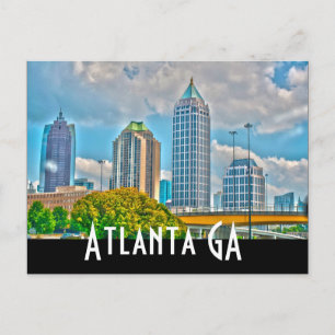 Atlanta GA Vykort