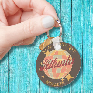 Atlanta Georgia City mode gift souvenir Nyckelring