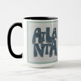 Atlanta Georgia Denim Mugg 
