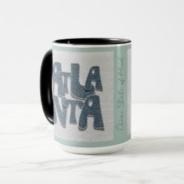 Atlanta Georgia Denim Mugg 