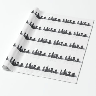 ATLANTA GEORGIA HORISONT - inpackning av papper Presentpapper