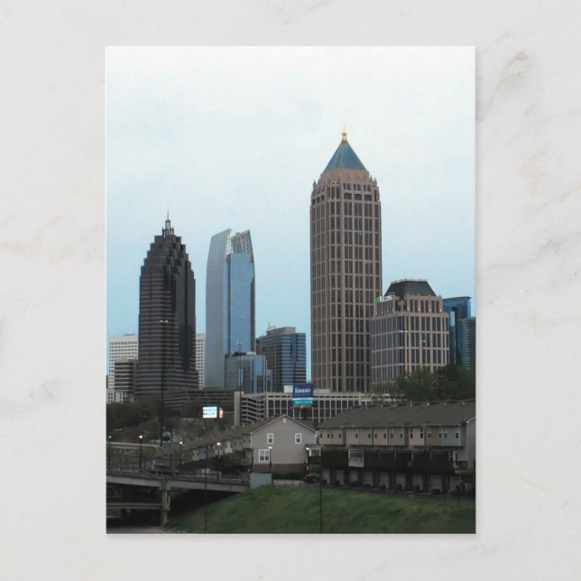 Atlanta Georgia horisont Vykort (Framsida)