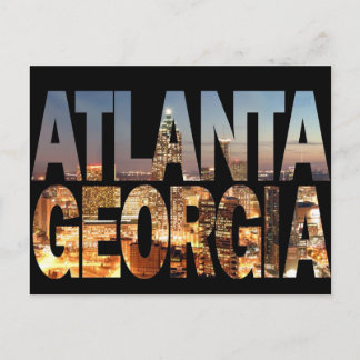 Atlanta Georgia i Twilight Vykort