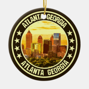 Atlanta Georgia Julgransprydnad Keramik