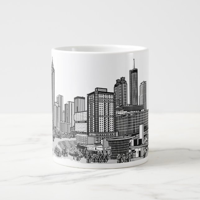 Atlanta Georgia Jumbo Mugg (Framsidan)