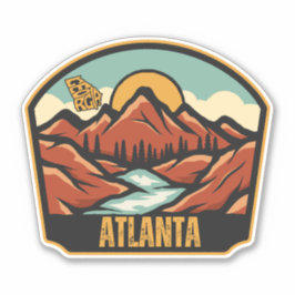 Atlanta, Georgia Klistermärken