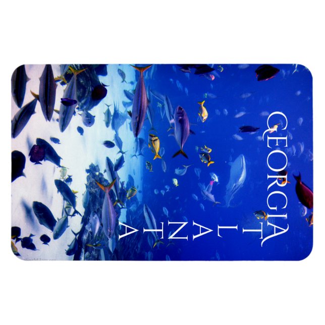 Atlanta Georgia Magnet (Horisontell)