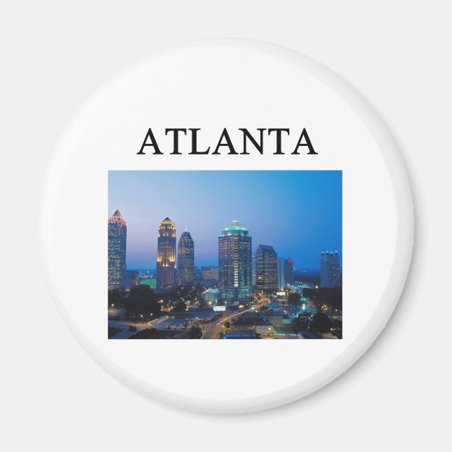 ATLANTA georgia Magnet (Framsidan)