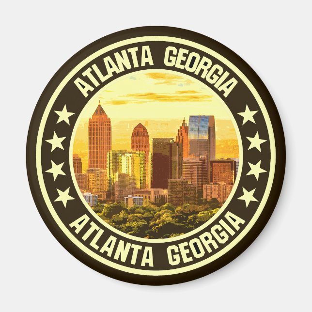 Atlanta Georgia Magnet (Framsidan)