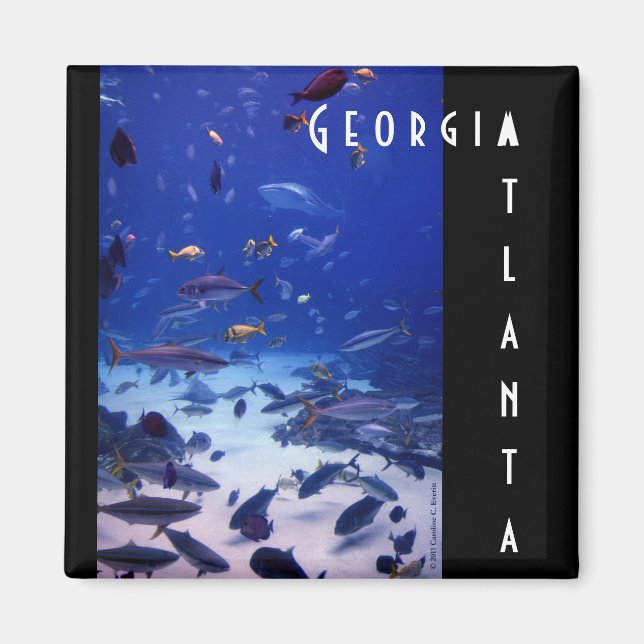 Atlanta Georgia Magnet (Framsidan)